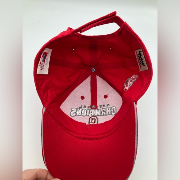 Ohio State Buckeyes 7 Time National Champions Football Cap Hat StrapBack OSU - Picture 2 of 7